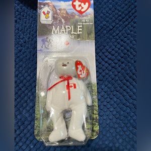 Ty Beanie Baby Maple rare tag errors